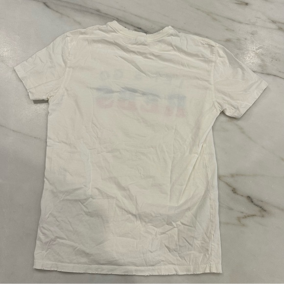 OLE MISS REBELS women’s size small distressed tshirt that’s Alys Let’s Go Rebs - Picture 5 of 7